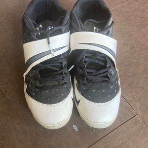Black Nike cleats used like twice until I hurt my knee and stopped playing